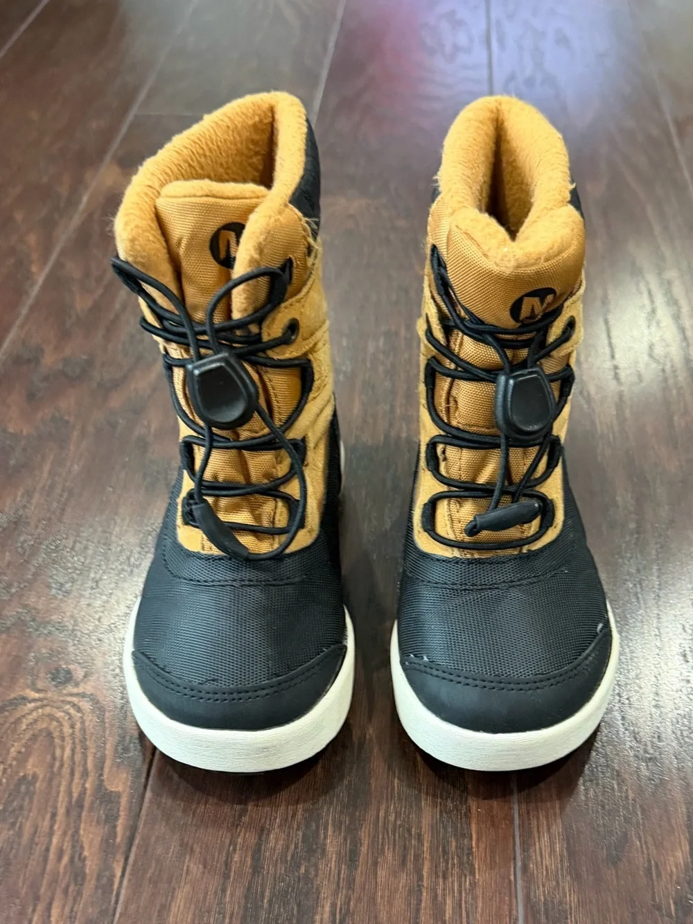 Merrell Snowbank 2 Waterproof Boy Brown Winter Boot Size 10M